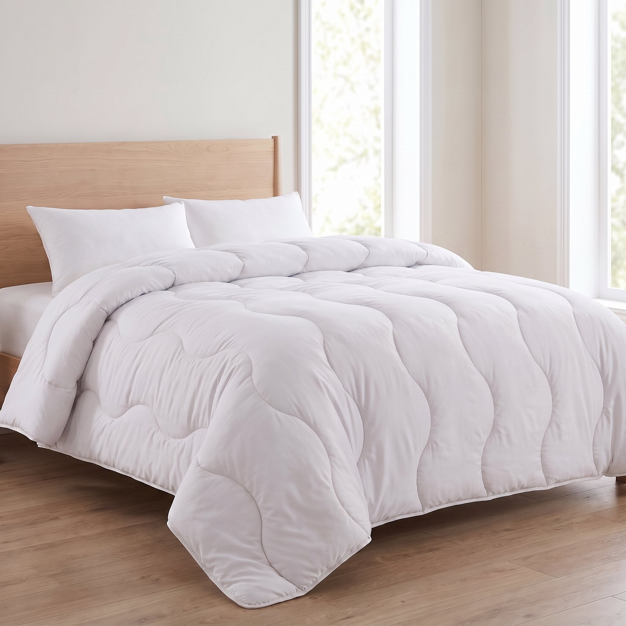 Pack couette blanche Kasbah + Oreiller offert
