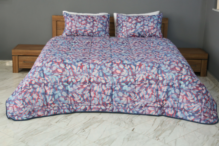 Couette imprimée Malabata Micro-gel  Yara + Taie d'oreiller Offert -50%