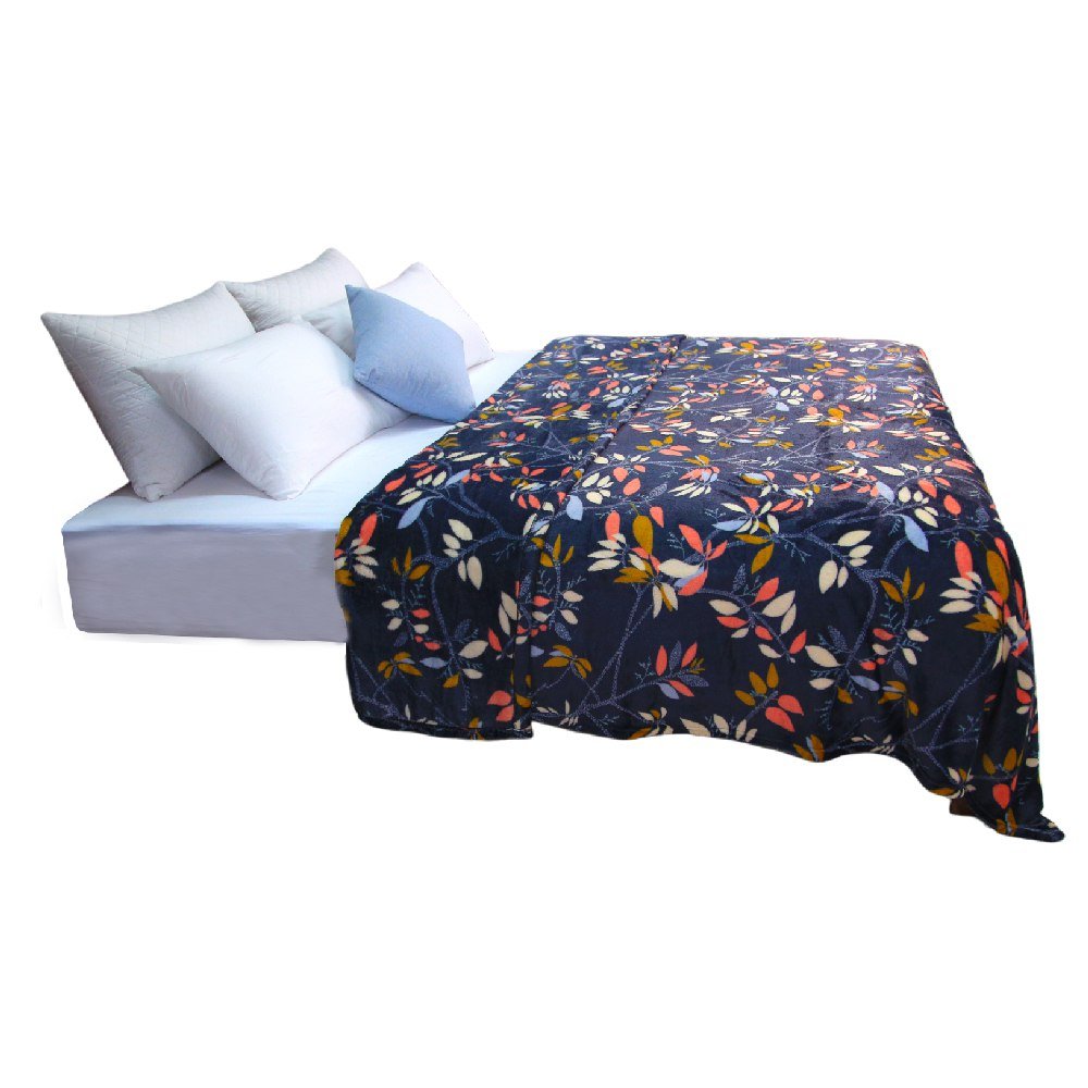 🌟Couverture Imprimée en Flanelle Salma - Doux & Antiallergique (C°++☀️) 🌟 - couverture Dwirty Maroc