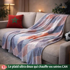 🌟Couverture Imprimée en Flanelle Tradi - Doux & Antiallergique (C°++☀️)🌟 - couverture Dwirty Maroc