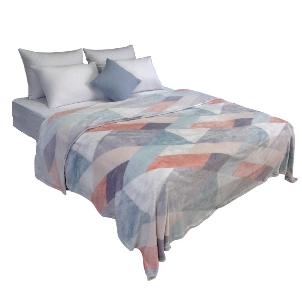 🌟Couverture Imprimée en Flanelle Tradi - Doux & Antiallergique (C°++☀️)🌟 - couverture Dwirty Maroc