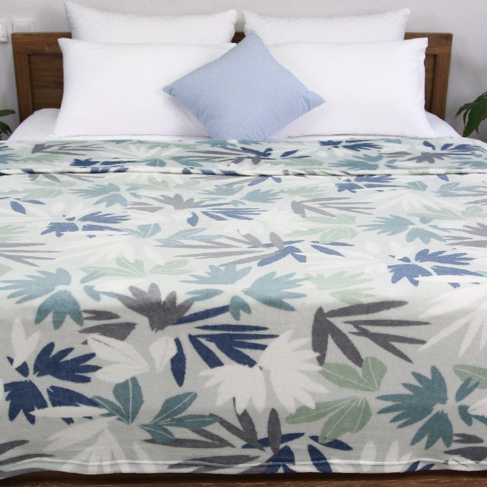 🌟Couverture Imprimée en Flanelle Warda - Doux & Antiallergique (C°++☀️) 🌟 - couverture Dwirty Maroc