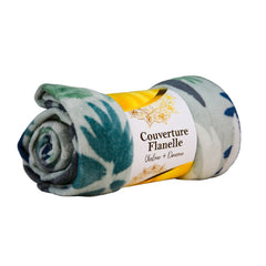 🌟Couverture Imprimée en Flanelle Warda - Doux & Antiallergique (C°++☀️) 🌟 - couverture Dwirty Maroc