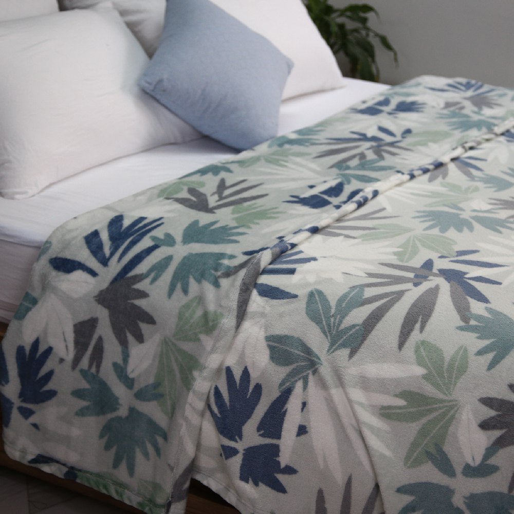 🌟Couverture Imprimée en Flanelle Warda - Doux & Antiallergique (C°++☀️) 🌟 - couverture Dwirty Maroc