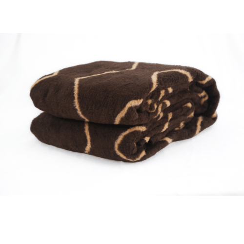🌟Couverture Malabata Uni Marron - Doux & chande (C°++) 🌟 - couverture Dwirty Maroc