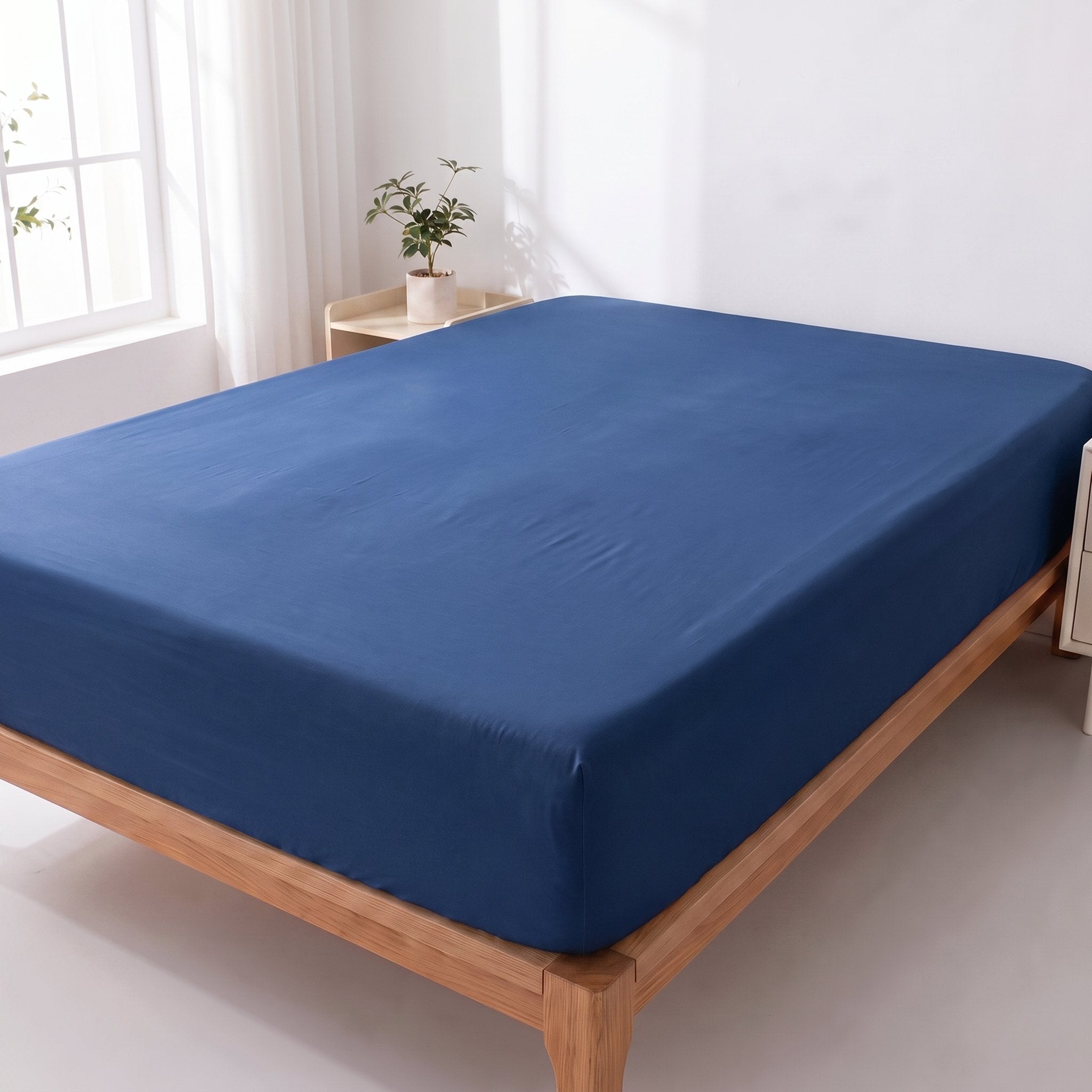 Drap-housse uni microfibre – vue 6 – Dwirty