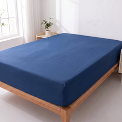 Drap-housse uni microfibre (16 coloris)