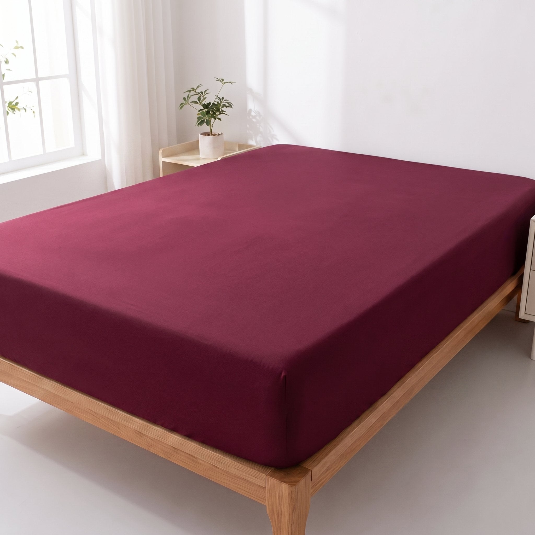 Drap-housse uni microfibre – vue 7 – Dwirty
