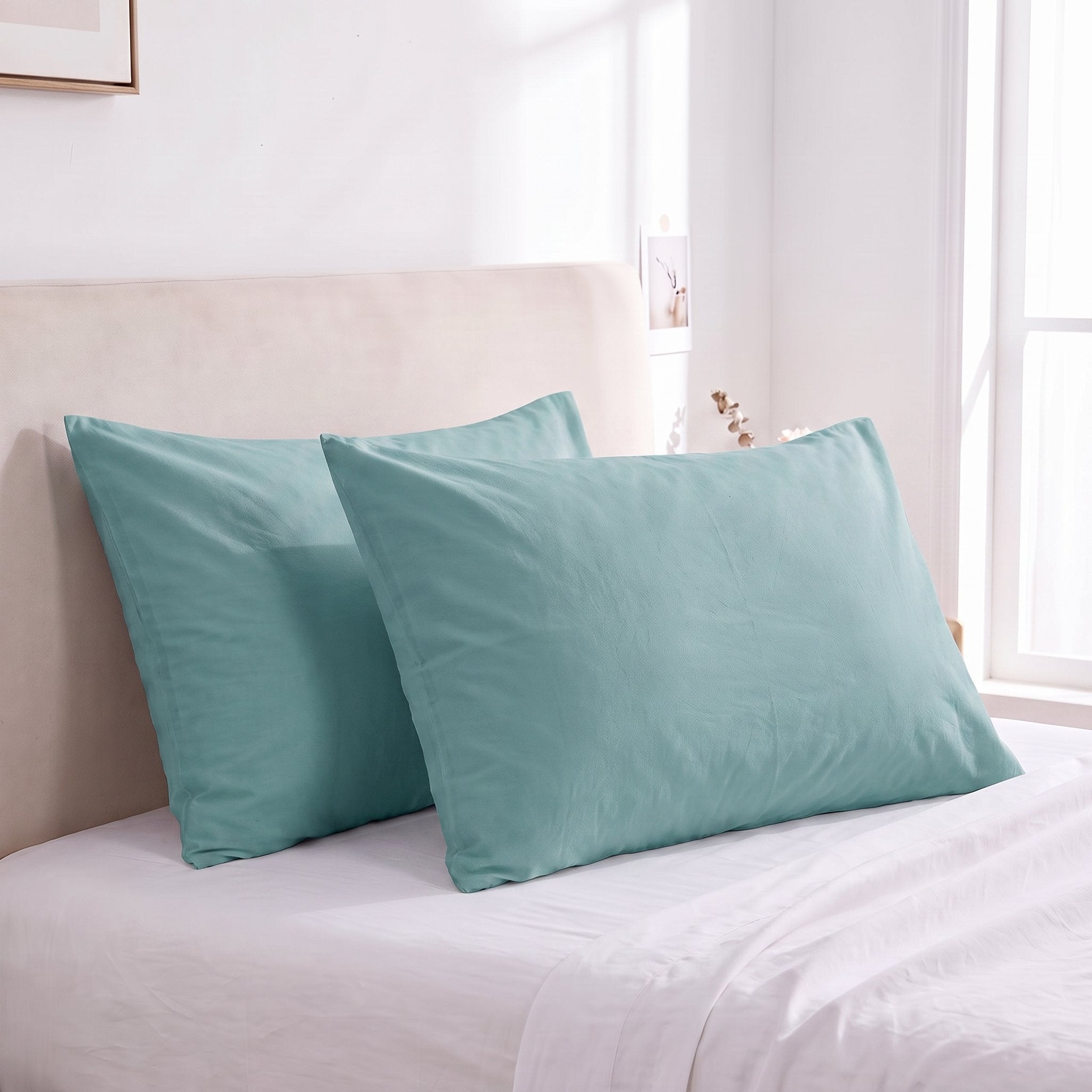 Taies d’oreiller unies microfibre 50×70 – vue 11 – Dwirty