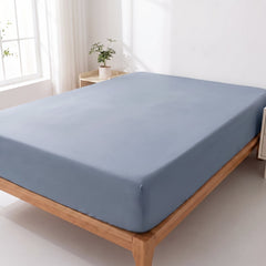 Drap-housse uni microfibre (16 coloris)