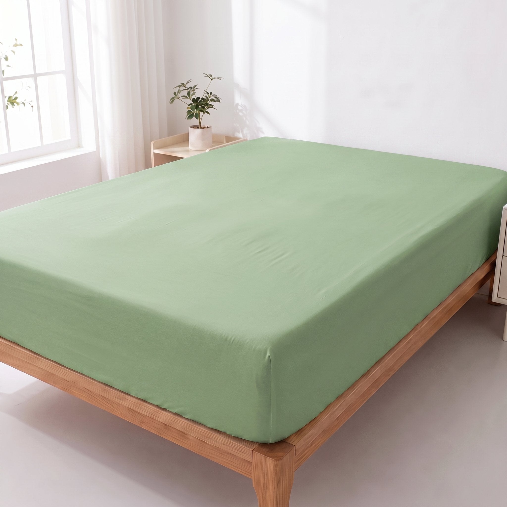 Drap-housse uni microfibre – vue 15 – Dwirty