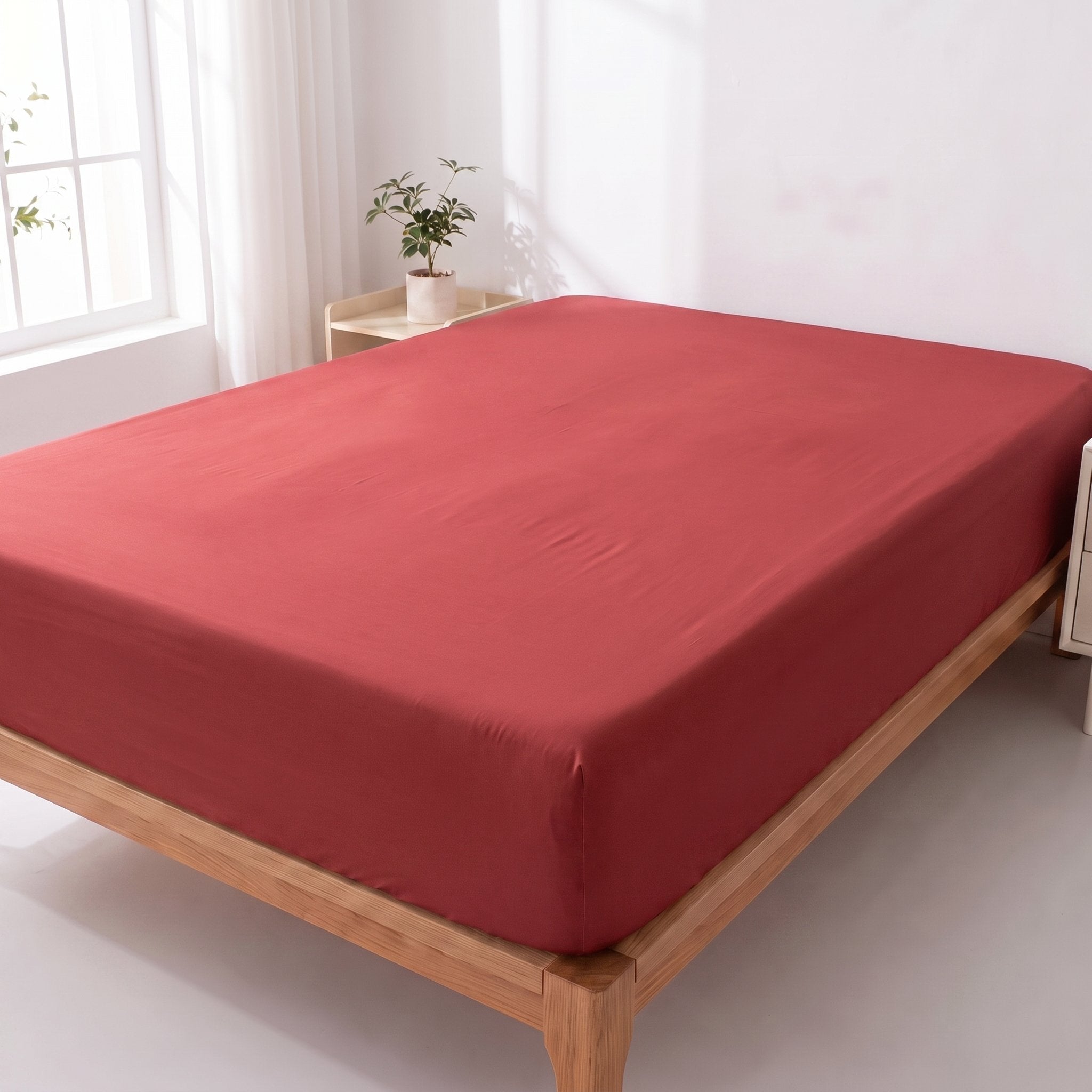 Drap-housse uni microfibre – vue 13 – Dwirty