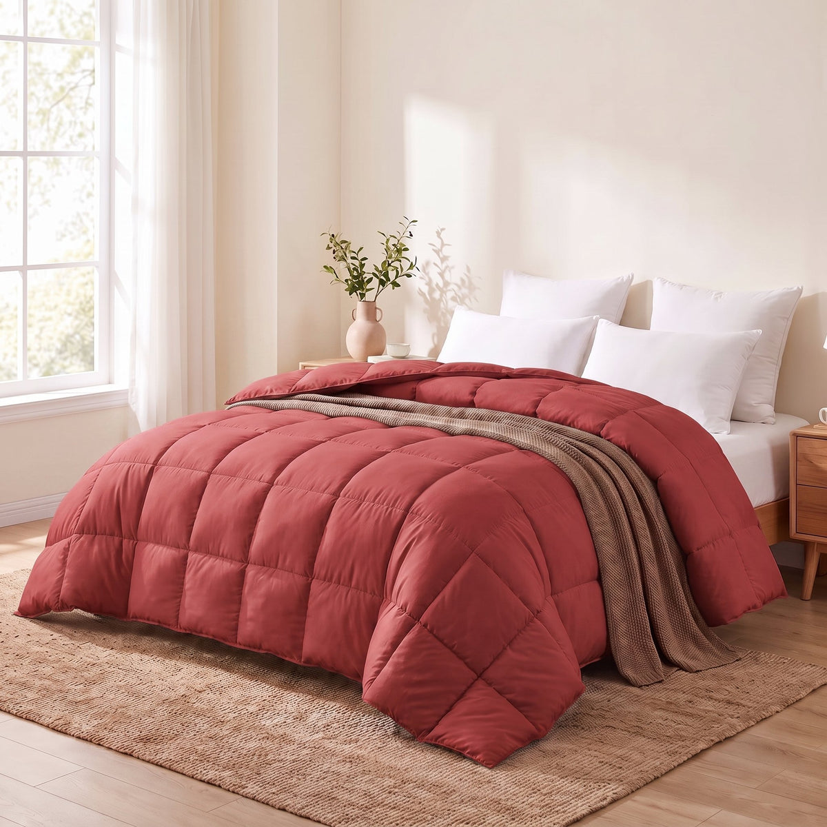 Couette unie Malabata microgel – vue 9 – Dwirty