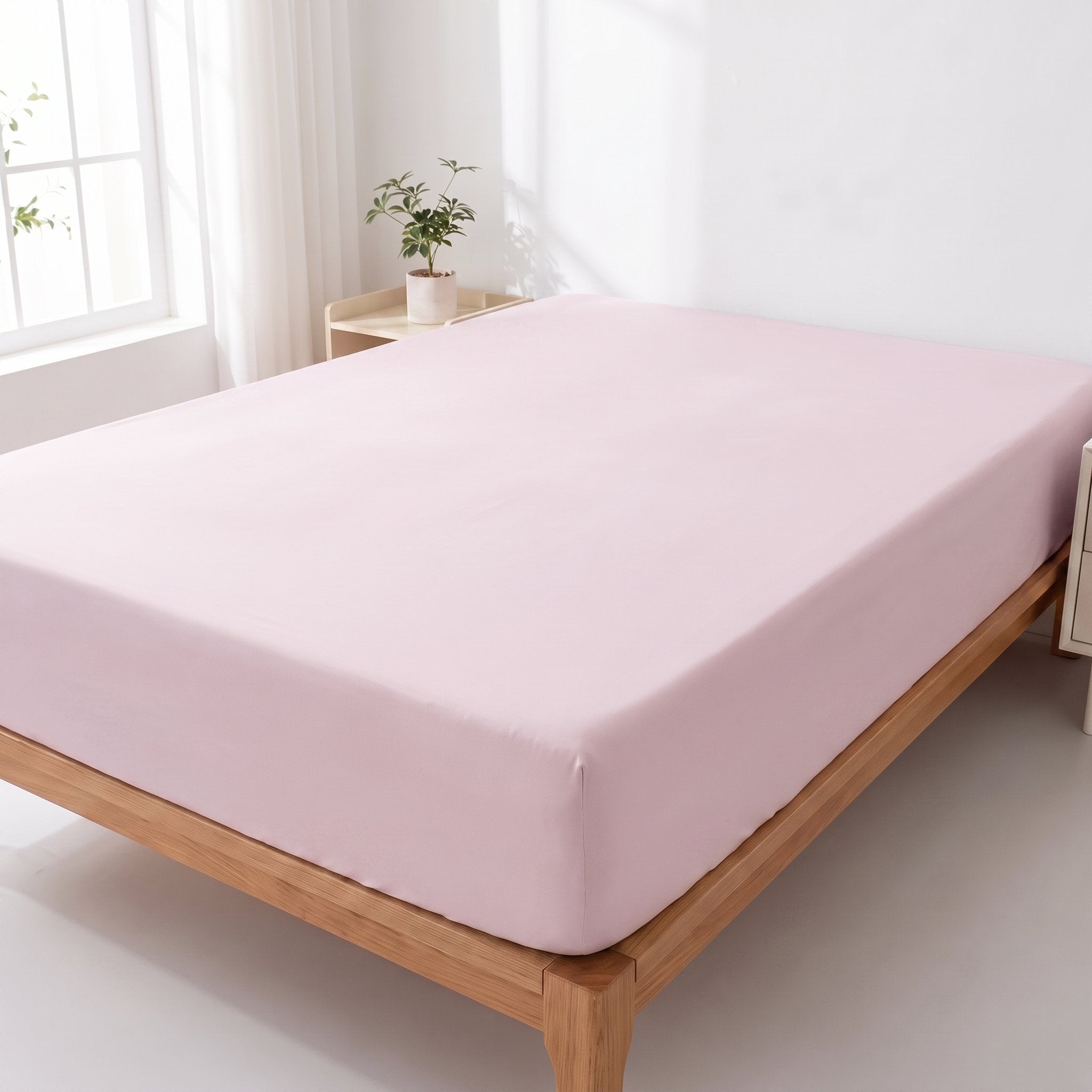 Drap-housse uni microfibre – vue 14 – Dwirty