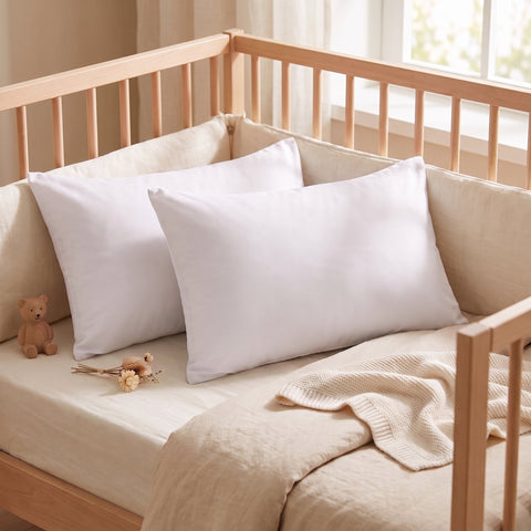 Taies bébé 30×50 (5 coloris, 2ème offert)