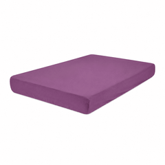 Drap Housse Bébé Violet - Antiallergique & Doux - 60x120 cm - Un acheté 1 le 2éme est offert - drap housse Dwirty Maroc