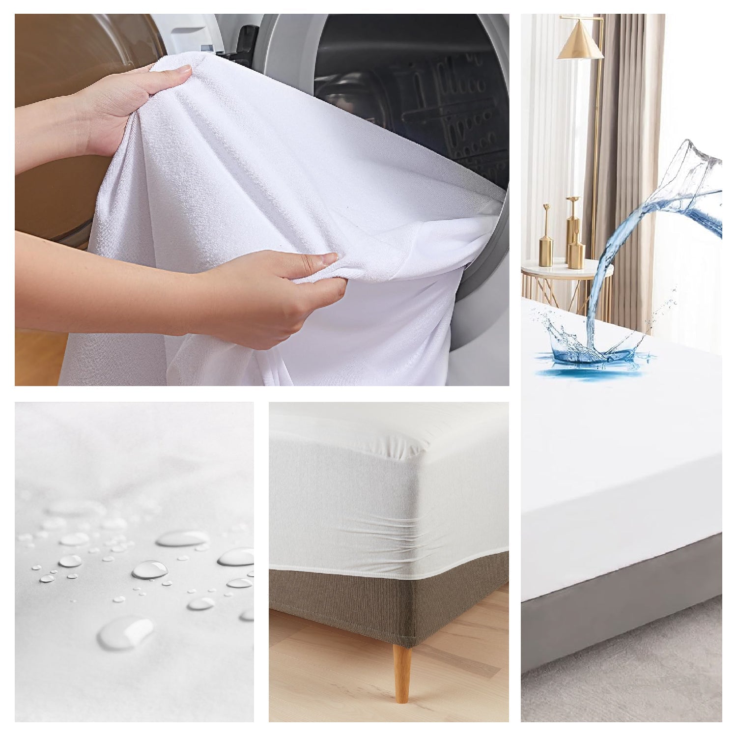 Drap - Housse Imperméable – Protection Totale & Confort Absolu - Protège Matelas Imperméable Dwirty Maroc