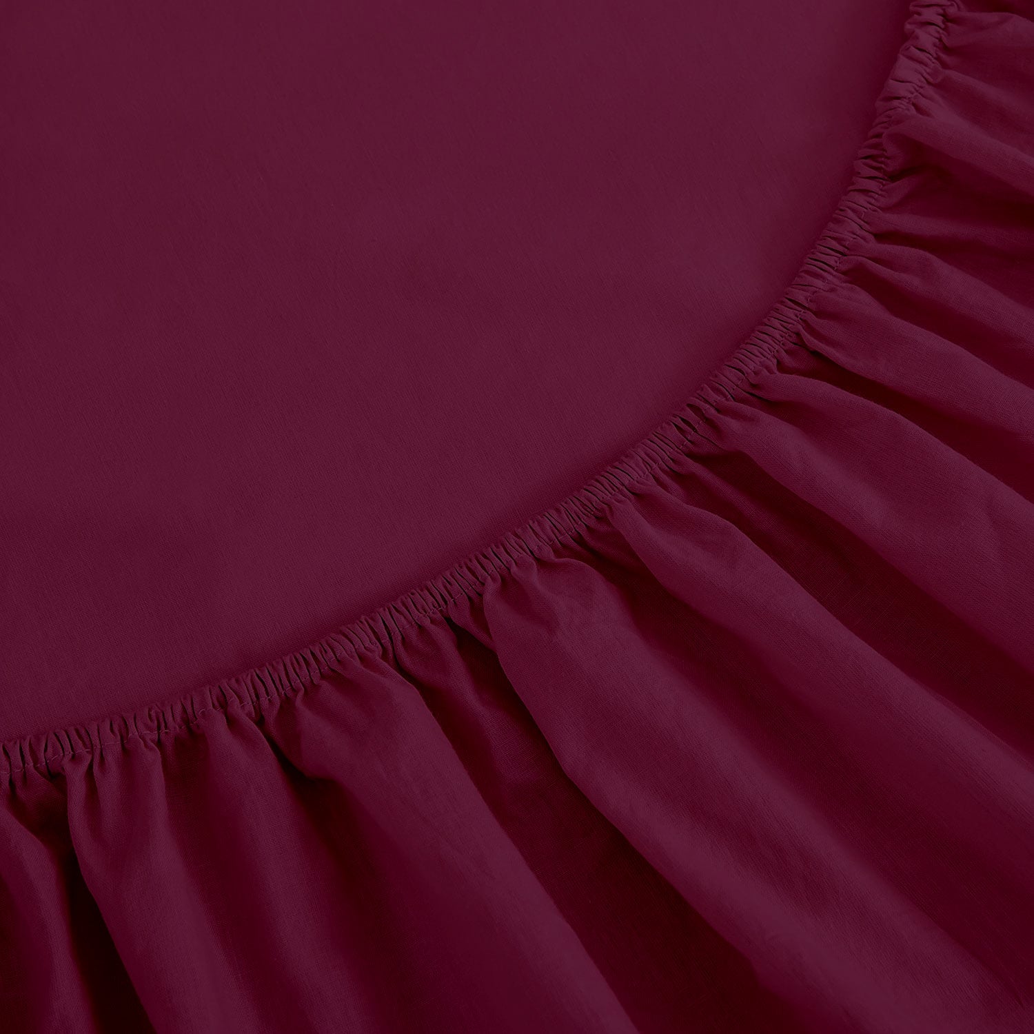 Drap Housse Uni Aubergine - Doux & Antiallergique - Découvrez le Luxe Absolu - drap housse Dwirty Maroc