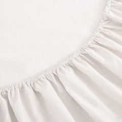 Drap Housse Uni Blanc - Doux & Antiallergique - Découvrez le Luxe Absolu - drap housse Dwirty Maroc