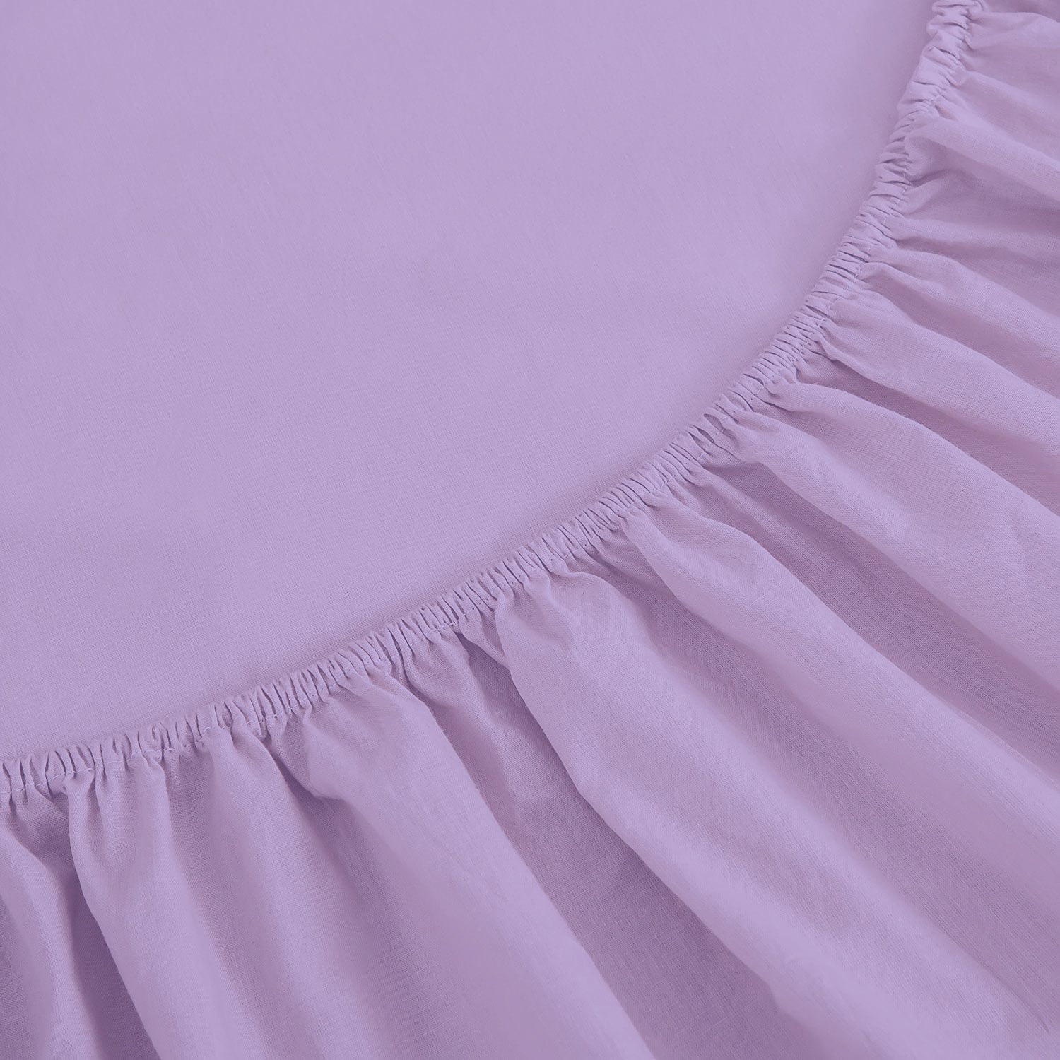 Drap Housse Uni Mauve Clair - Doux & Antiallergique - Découvrez le Luxe Absolu - drap housse Dwirty Maroc