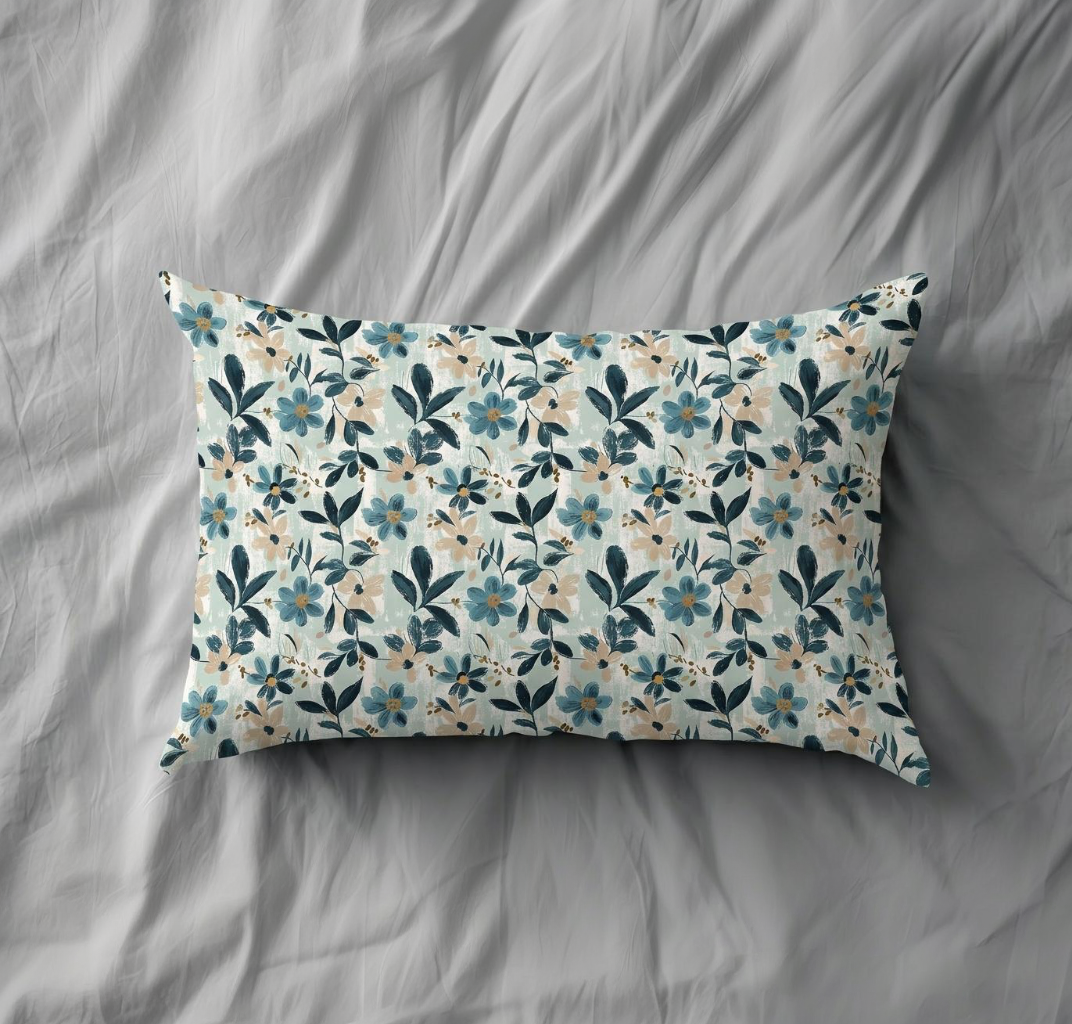 2 Taies d’Oreiller Fleuries – Style Nature Chic 50x70 cm