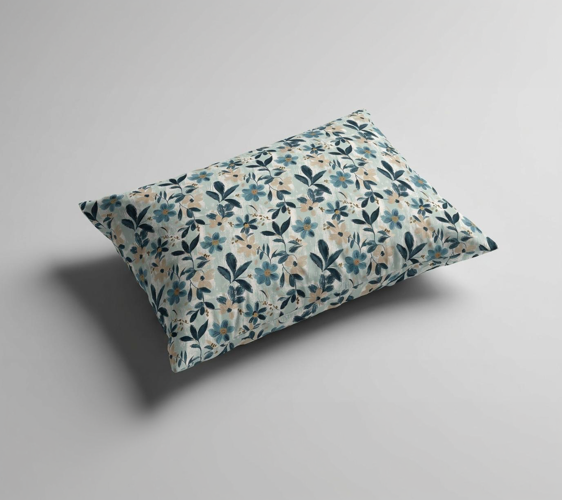 2 Taies d’Oreiller Fleuries – Style Nature Chic 50x70 cm