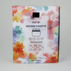 Housse Couette Noir Élégance + Taies d'oreillers Offertes // Doux & Antiallergique - Couette & Housse de Couette Dwirty Maroc