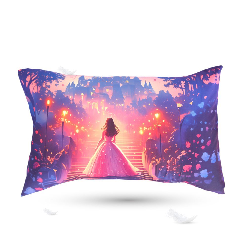 🎀 Housse de Couette "Altesse Royale" - Collection Ma Petite Princesse 👑 🎀 - Couette & Housse de Couette Dwirty Maroc