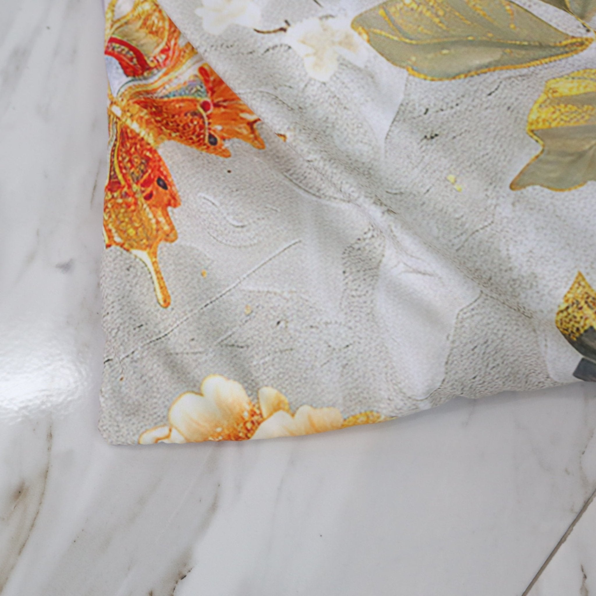 Housse de Couette Double Face Fleur d’Été – Summer Butterfly / Un été, deux ambiances. - Couette & Housse de Couette Dwirty Maroc