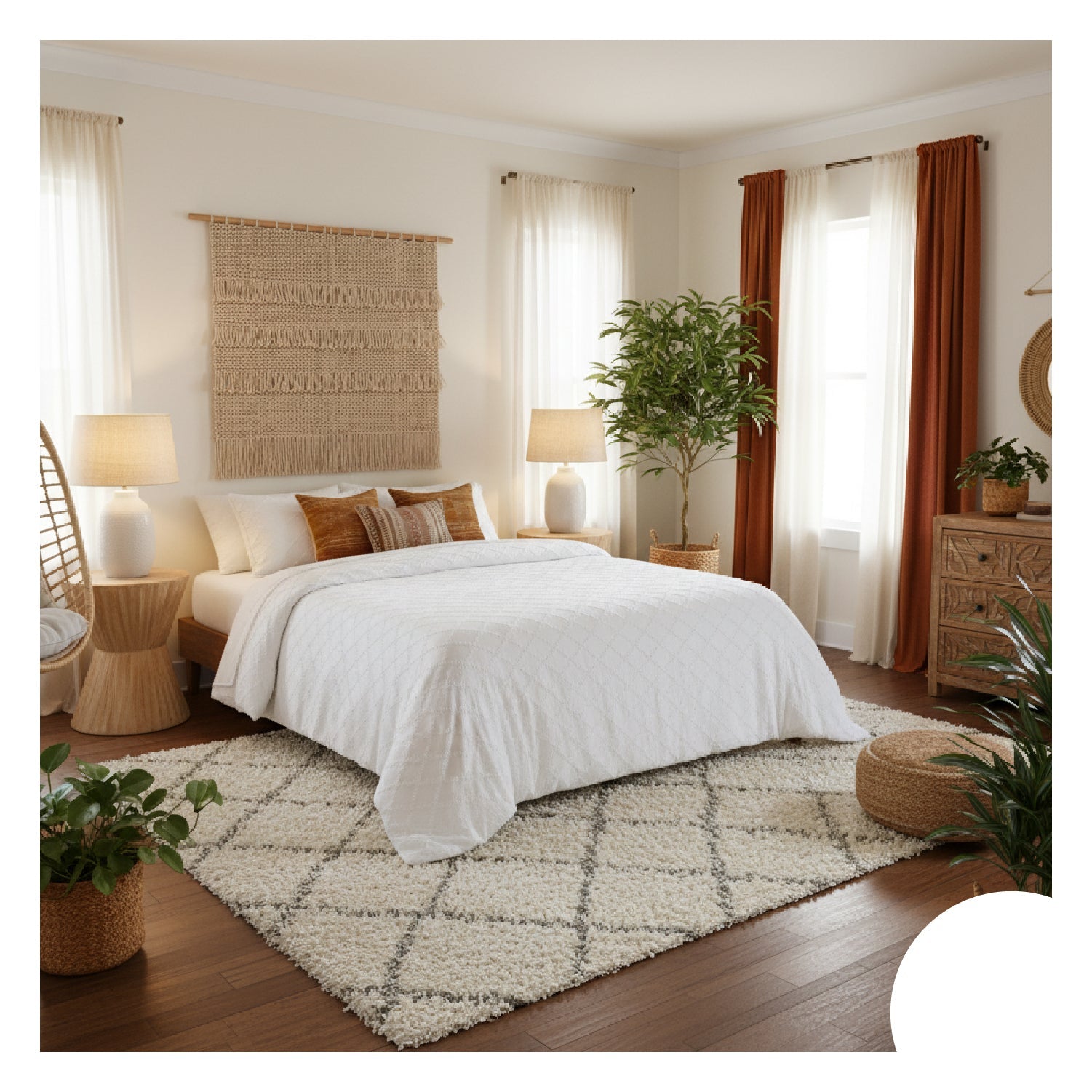 Housse de Couette Double Face Jacquard Diamond Blanc – Élégance & Douceur // Collection Spéciale Mariage - Couette & Housse de Couette Dwirty Maroc