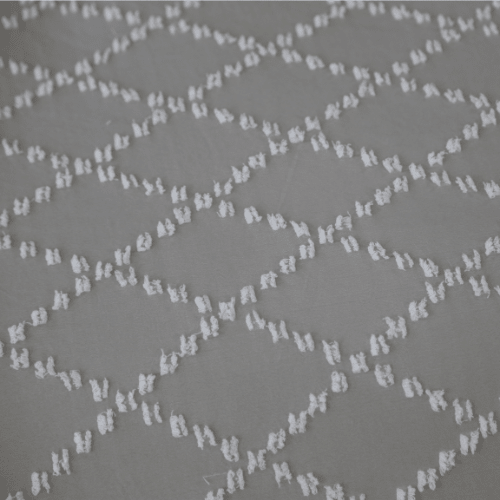 Housse de Couette Double Face Jacquard Diamond Gris – Élégance & Douceur // Collection Spéciale Mariage - Couette & Housse de Couette Dwirty Maroc