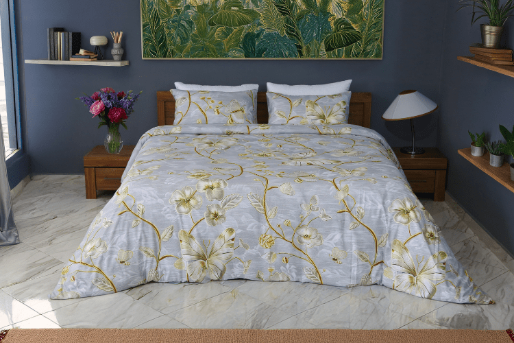 Housse de Couette Double Face Papillons d’Élégance – Summer Butterfly / Un été, deux ambiances. - Couette & Housse de Couette Dwirty Maroc