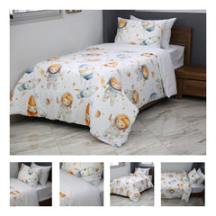 🛏️ Housse de Couette Enfant Mission Dodo – Réversible une place 160x220 cm - Couette & Housse de Couette Dwirty Maroc