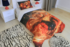 Housse de couette Fille "Gardienne de la Galaxie" + 1TO - 1 Place (160x220 cm) - Collection "Galaxie des Héros" - Couette & Housse de Couette Dwirty Maroc