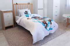 Housse de couette Garçon "Explorateur des Mers" - Collection "Galaxie des Héros" - 160x220 cm (Copie) - Couette & Housse de Couette Dwirty Maroc