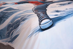 Housse de couette Garçon "Maître de l'air" - + 1TO Offerte - 1 Place(160x220 cm) - Collection "Galaxie des Héros" - Couette & Housse de Couette Dwirty Maroc