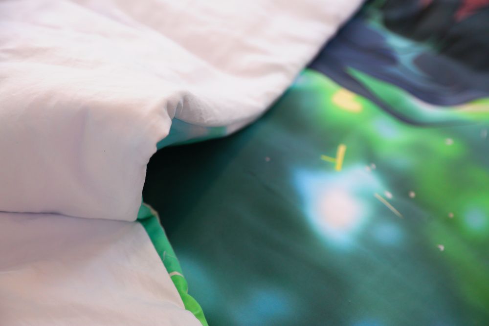 Housse de couette "Guerrier de Gaîa" + 1TO Offerte - 1 Place(160x220 cm) - Couette & Housse de Couette Dwirty Maroc