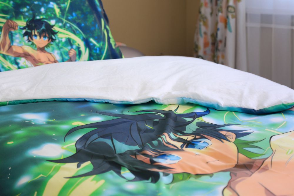 Housse de couette "Guerrier de Gaîa" + 1TO Offerte - 1 Place(160x220 cm) - Couette & Housse de Couette Dwirty Maroc