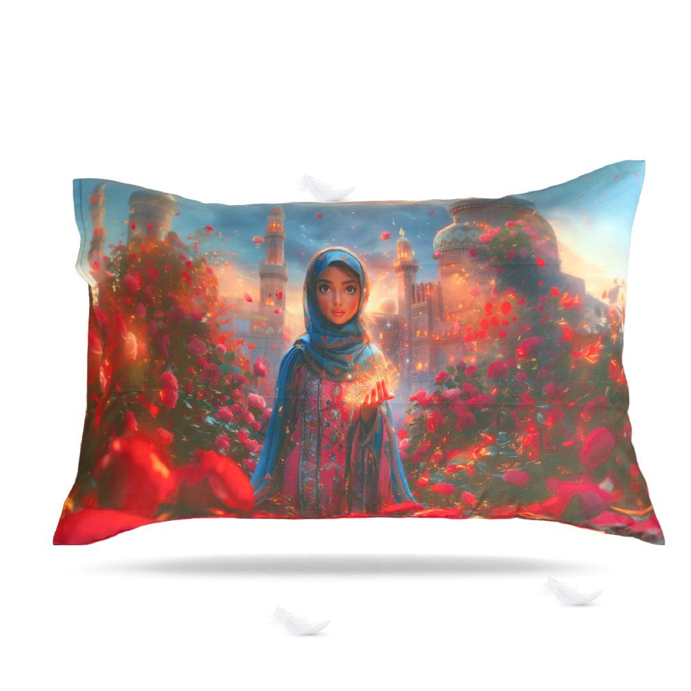 🎀 Housse de Couette "Mystic Palace" + 1TO - 1 Place (160x220cm) - Couette & Housse de Couette Dwirty Maroc