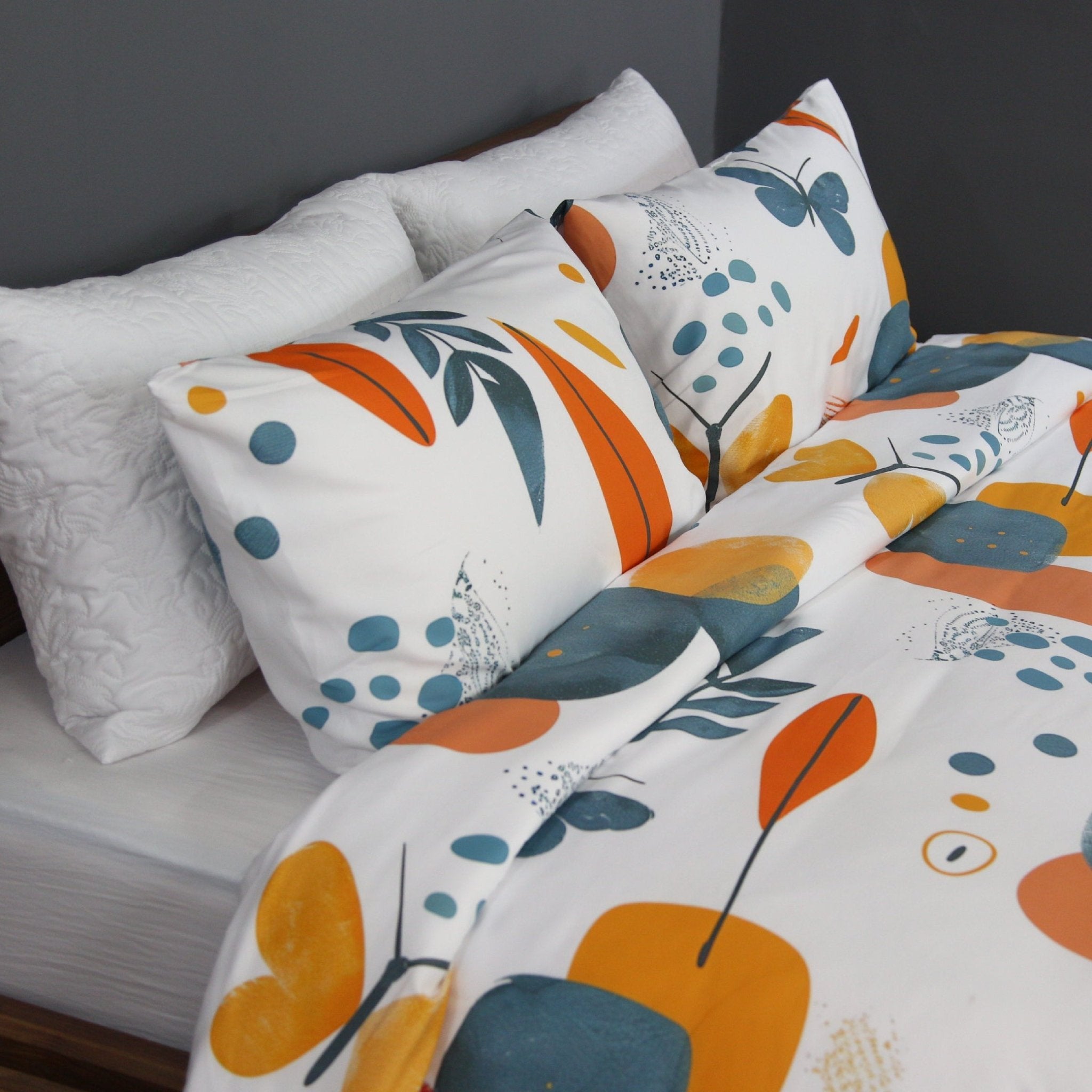 Housse de Couette Papillon Pop - Collection Spring Butterfly - Couette & Housse de Couette Dwirty Maroc