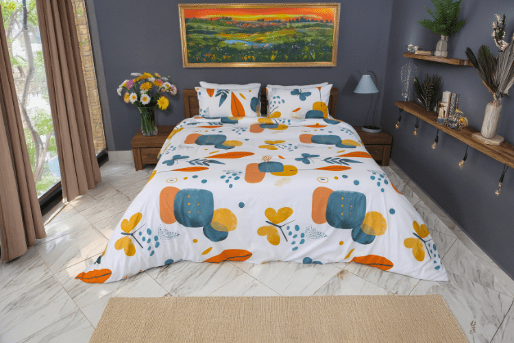 Housse de Couette Papillon Pop - Collection Spring Butterfly - Couette & Housse de Couette Dwirty Maroc