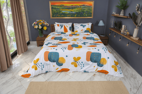 Housse de Couette Papillon Pop - Collection Spring Butterfly - Couette & Housse de Couette Dwirty Maroc