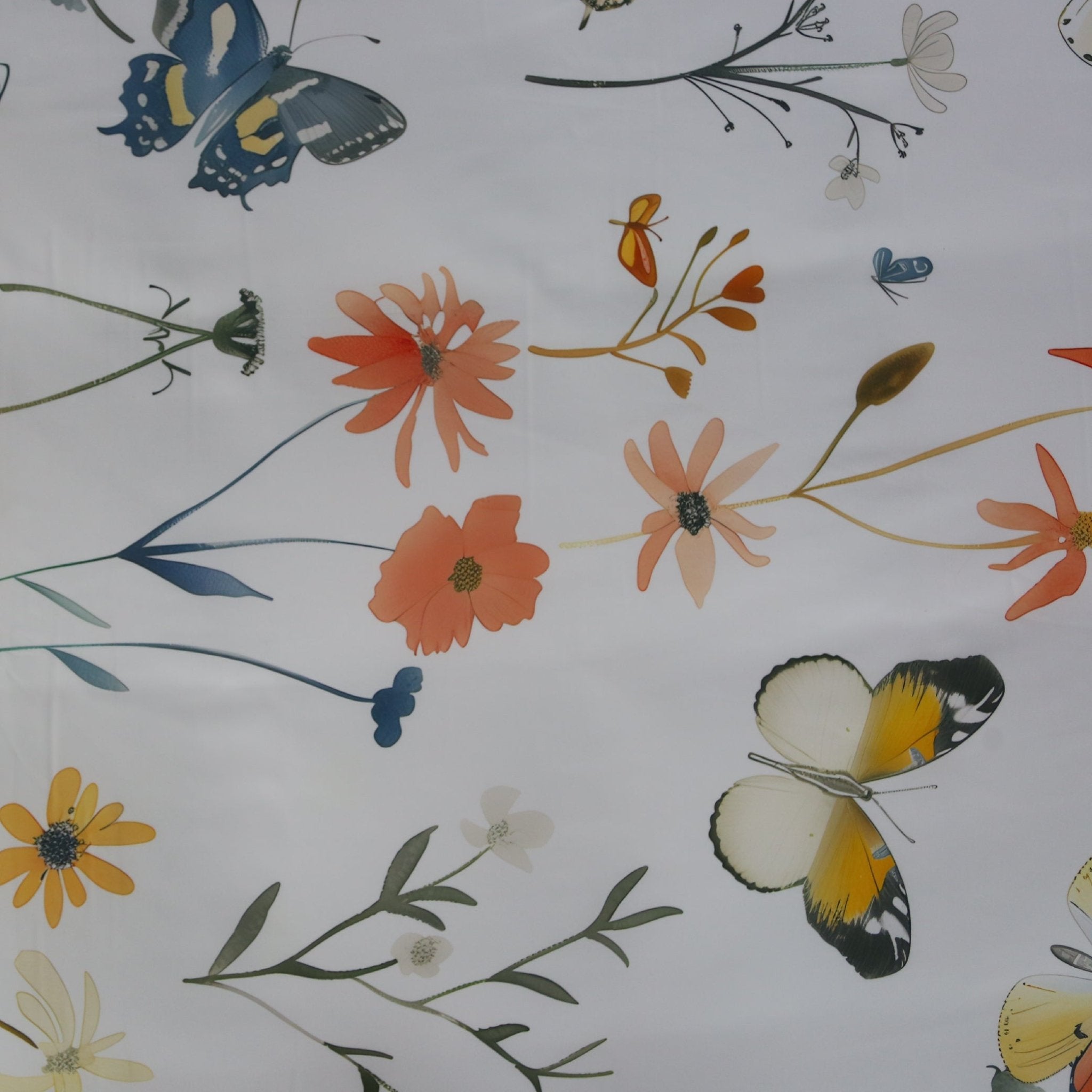 Housse de Couette "Papillons & Fleurs" – Spring Butterfly 2025 🦋 - Couette & Housse de Couette Dwirty Maroc