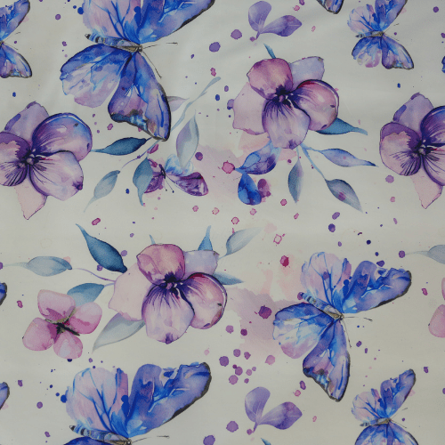 Housse de Couette "Papillons Nocturnes" – Spring Butterfly 2025 🦋 - Couette & Housse de Couette Dwirty Maroc