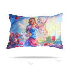 🎀 Housse de Couette "Princesse des Fleurs" - Collection Ma Petite Princesse 🌸 - Couette & Housse de Couette Dwirty Maroc