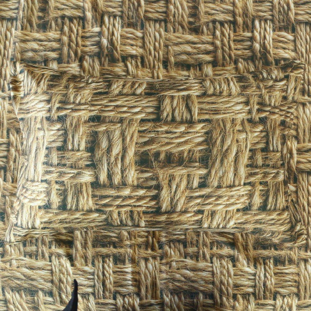 Housse de Couette Raphia Vintage - L’élégance tissée par la nature - Couette & Housse de Couette Dwirty Maroc