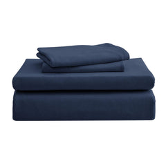 Housse Couette Bleu Nuit + Taies d'oreillers Offertes  // Doux & Antiallergique