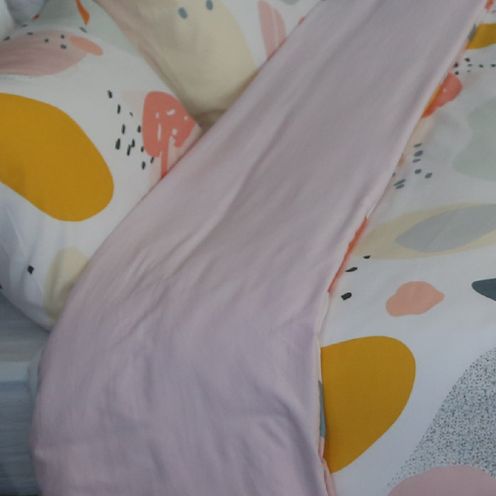 Housse de Couette Double Face "Éclat Floral" / Doux & Antiallergique + Taie d'oreiller Offert