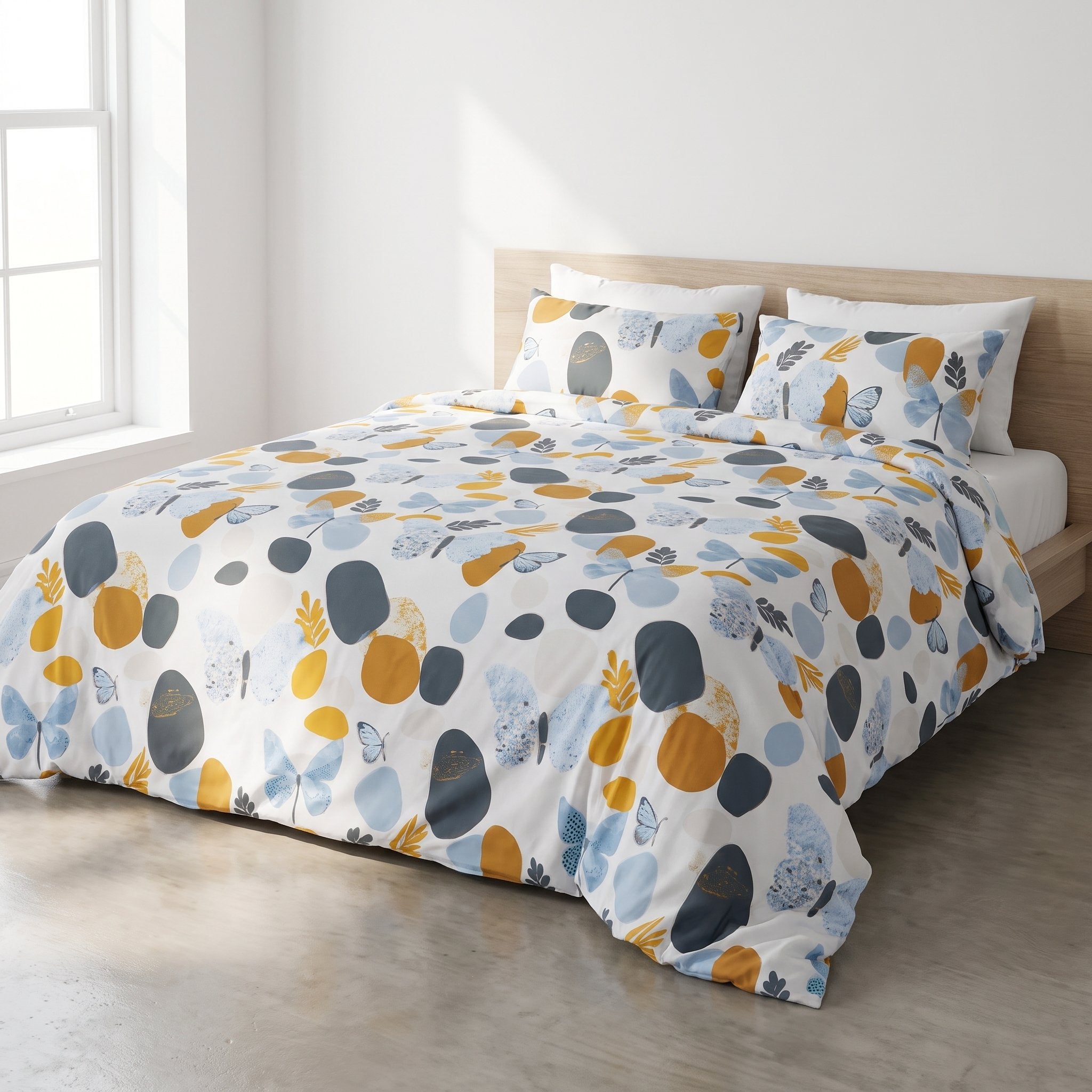 Housse de couette imprimée Géométrie Sauvage