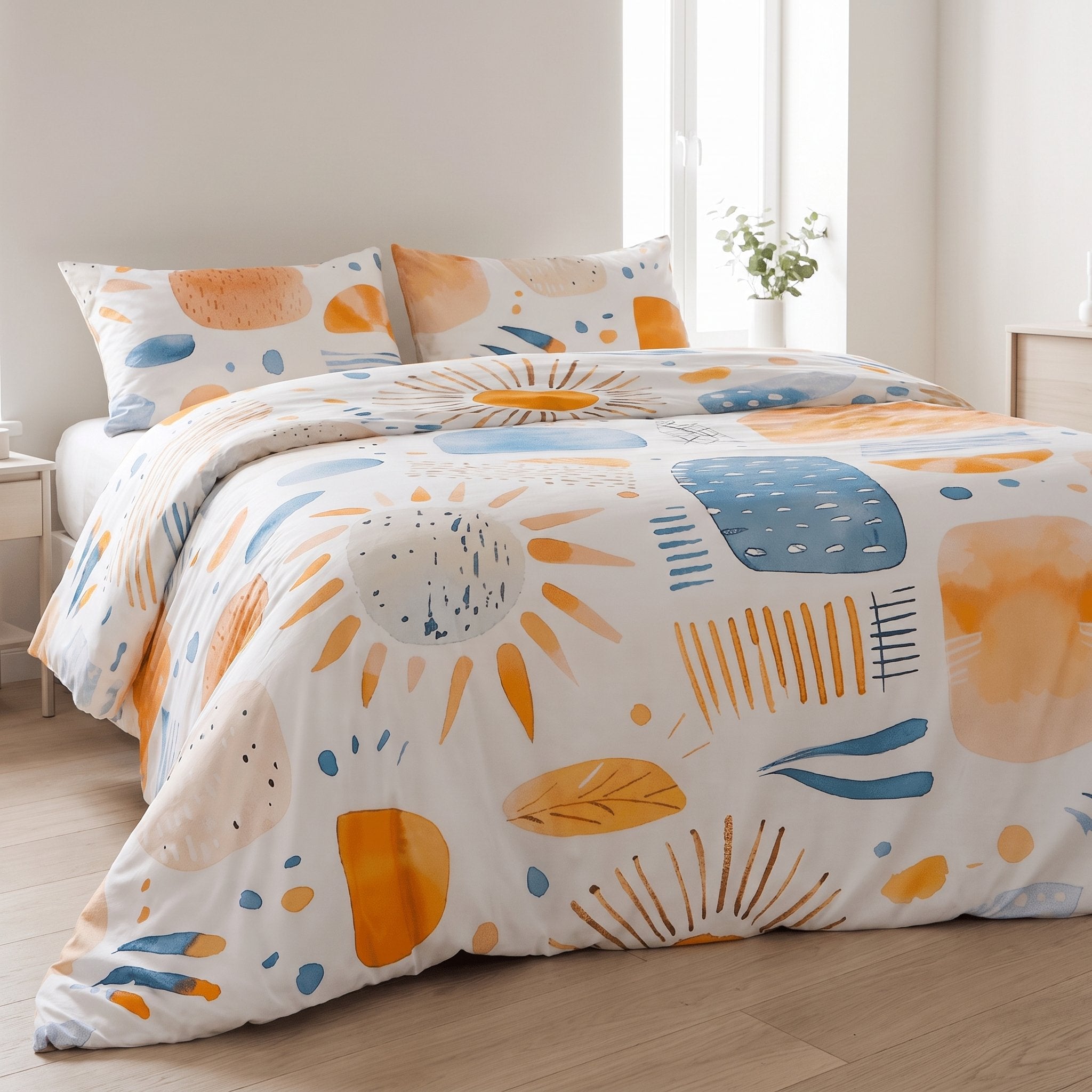 Housse de couette double face Éclat d’Aube